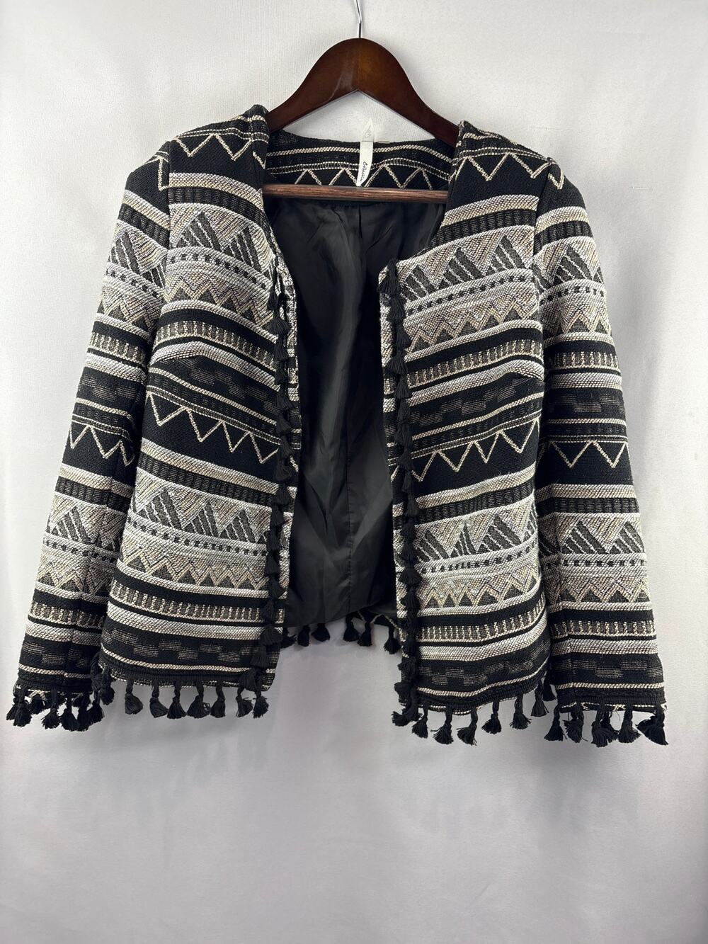 Women’s NY Collection Small Black, Beige White Blazer
